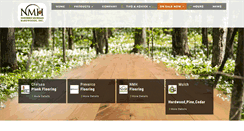Desktop Screenshot of nmhardwoods.com